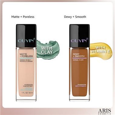 Clúdach Iomlán Fondúireacht Leachtach Gan Ola Eabhair Clasaiceach