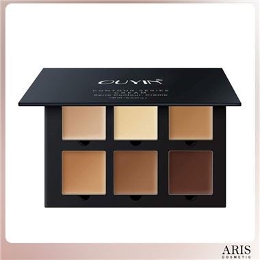 Comhrian Uachtar Cosmaidí OUYIN agus Aibhsíonn Kit Makeup - Fondúireacht Chomhrianaithe/Pailéad Concealer